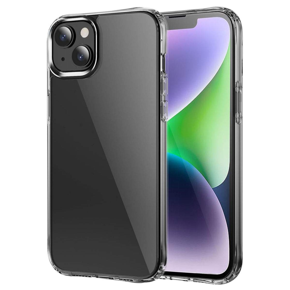 NNEIDS Acrylic Shockproof Phone Case For Iphone 15