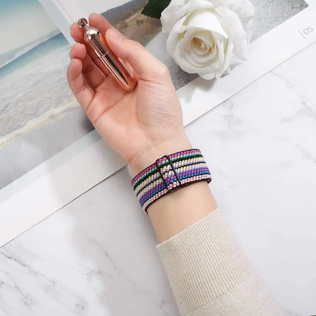 2025 nouveau Bracelet à boucle en Nylon pour Huawei montre Fit 4 Pro 3 Bracelet à tissage élastique accessoires pour Huawei Fit4 Fit3 Fit4Pro Bracelet de montre
