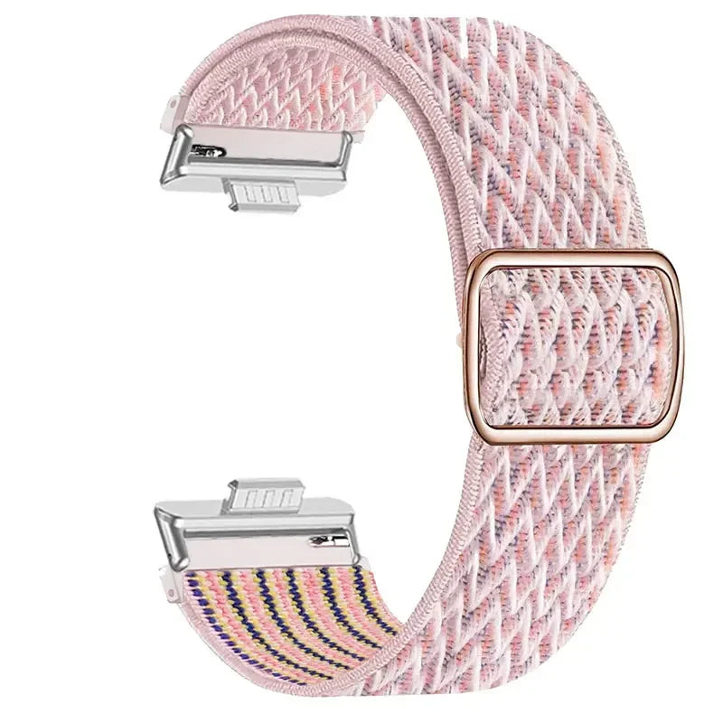 2025 nouveau Bracelet à boucle en Nylon pour Huawei montre Fit 4 Pro 3 Bracelet à tissage élastique accessoires pour Huawei Fit4 Fit3 Fit4Pro Bracelet de montre