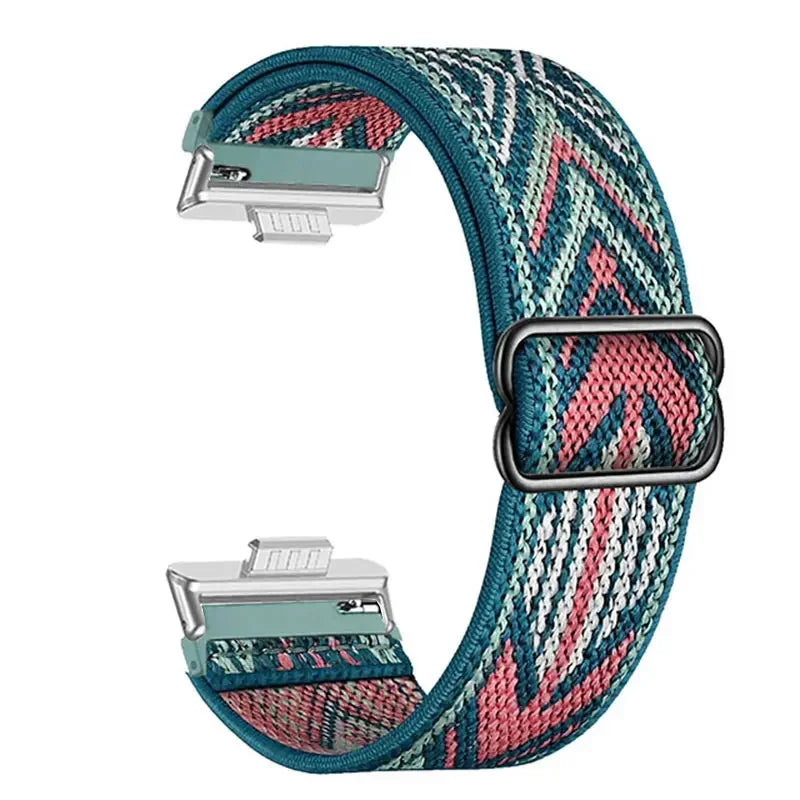 2025 nouveau Bracelet à boucle en Nylon pour Huawei montre Fit 4 Pro 3 Bracelet à tissage élastique accessoires pour Huawei Fit4 Fit3 Fit4Pro Bracelet de montre