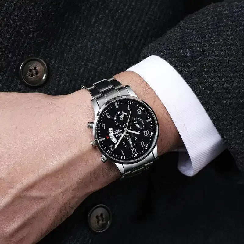 Montre à quartz de luxe pour homme, montre de mode pour homme, montre de business, Reloj Hombre