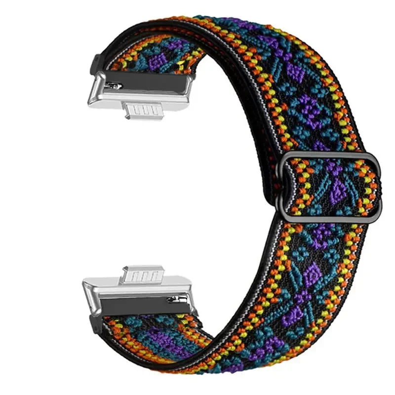 2025 nouveau Bracelet à boucle en Nylon pour Huawei montre Fit 4 Pro 3 Bracelet à tissage élastique accessoires pour Huawei Fit4 Fit3 Fit4Pro Bracelet de montre