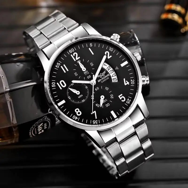 Montre à quartz de luxe pour homme, montre de mode pour homme, montre de business, Reloj Hombre