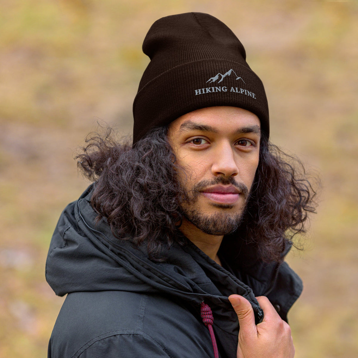 Hiking Alpine Crest Cuffed Beanie