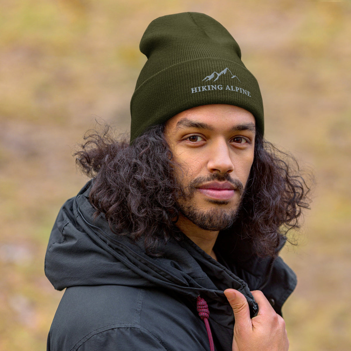 Hiking Alpine Crest Cuffed Beanie