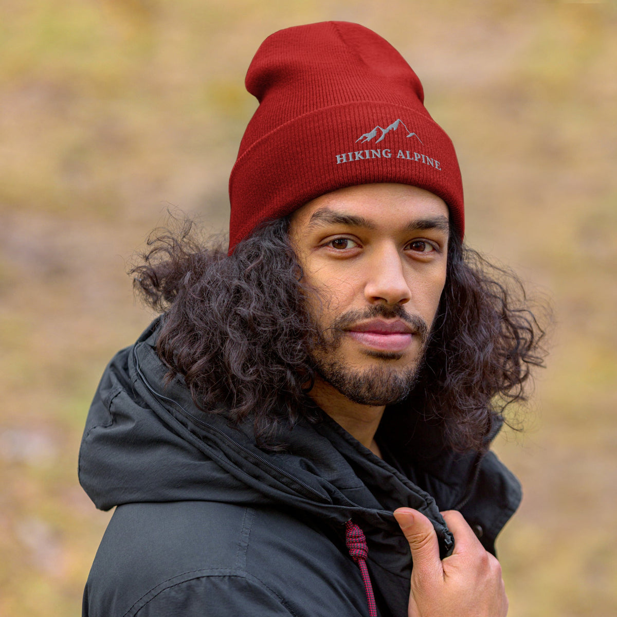 Hiking Alpine Crest Cuffed Beanie