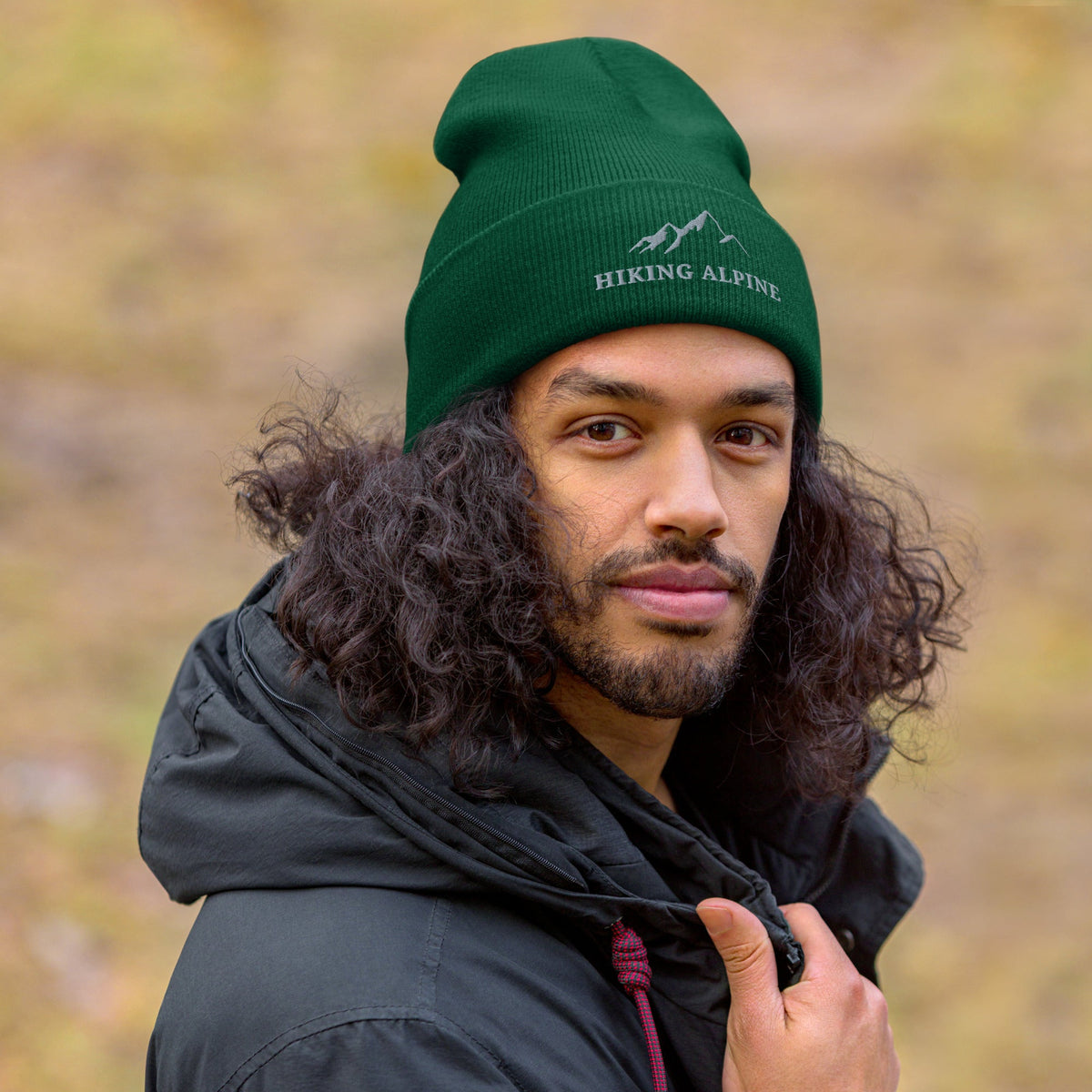 Hiking Alpine Crest Cuffed Beanie