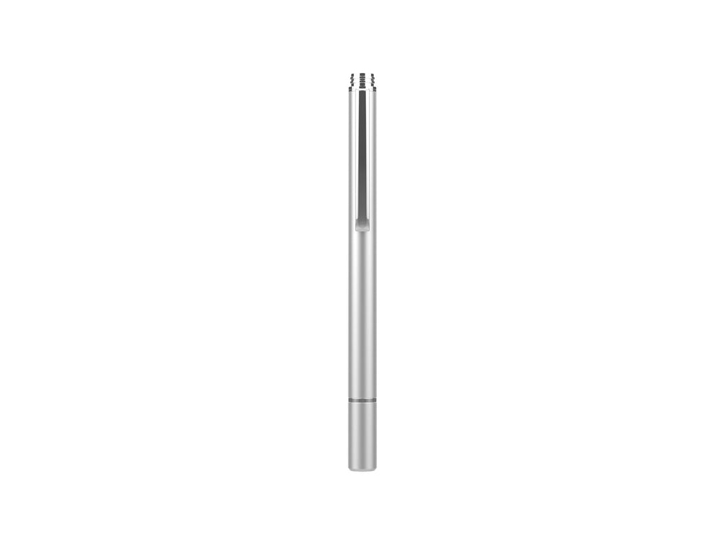 Techancy Caneta Stylus De Alumínio Prateada TZ6297, Aspeto Elegante Sensibilidade Precisa Para Telemóveis E Tablets