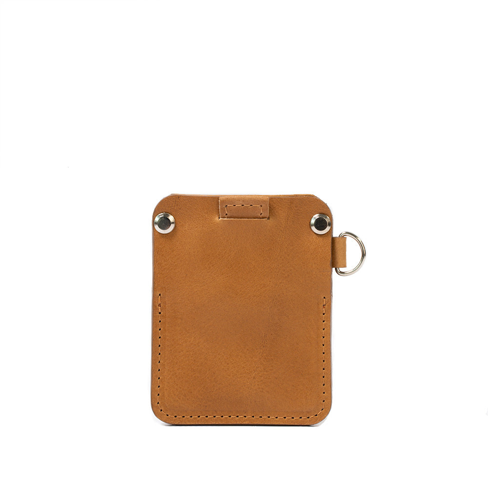 Leather Wallet for AirTag with D-ring