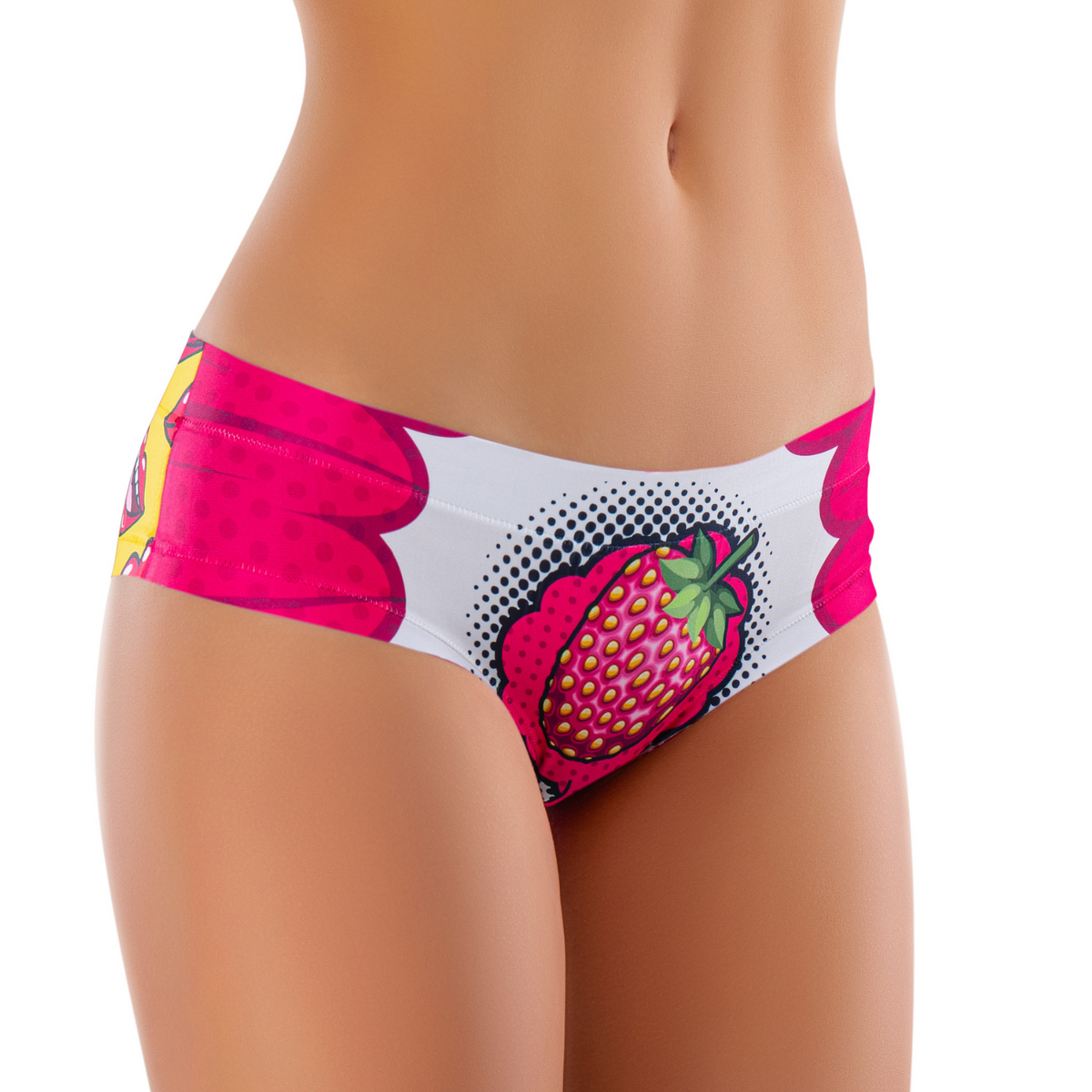 Memème Women’s Ultra-Comfortable INTRIGUE - Kissberry - Panties | Breathable Cotton Crotch, Stretchy Fit, No Elastic Bands