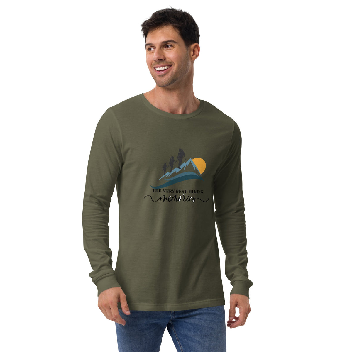 Hiking Alpine Unisex Long Sleeve Tee