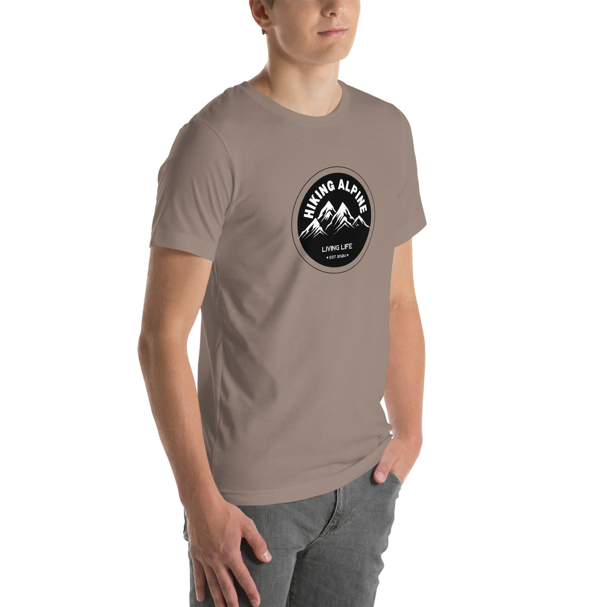 Hiking Alpine Mountains Unisex t-shirt