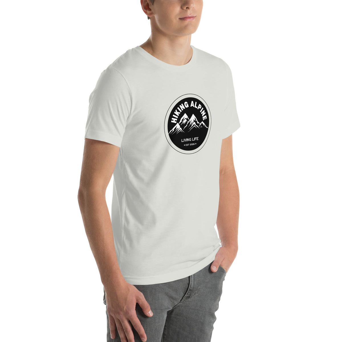 Hiking Alpine Mountains Unisex t-shirt
