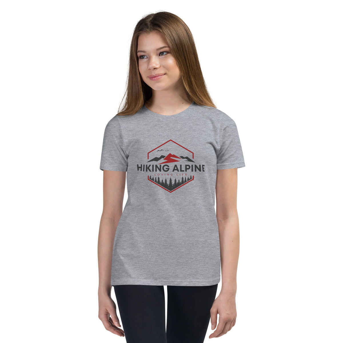 Hiking Alpine Edge Youth Short Sleeve T-Shirt