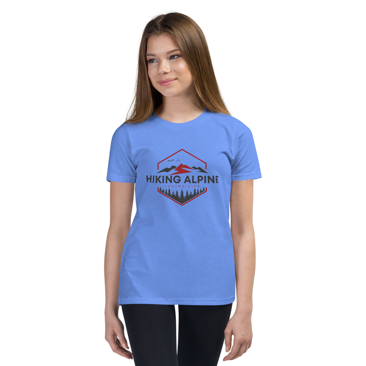 Hiking Alpine Edge Youth Short Sleeve T-Shirt