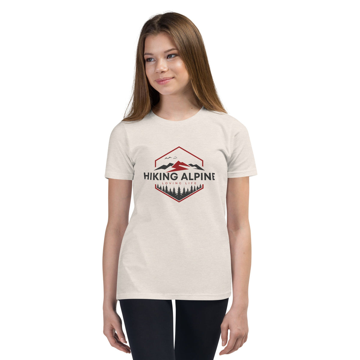 Hiking Alpine Edge Youth Short Sleeve T-Shirt