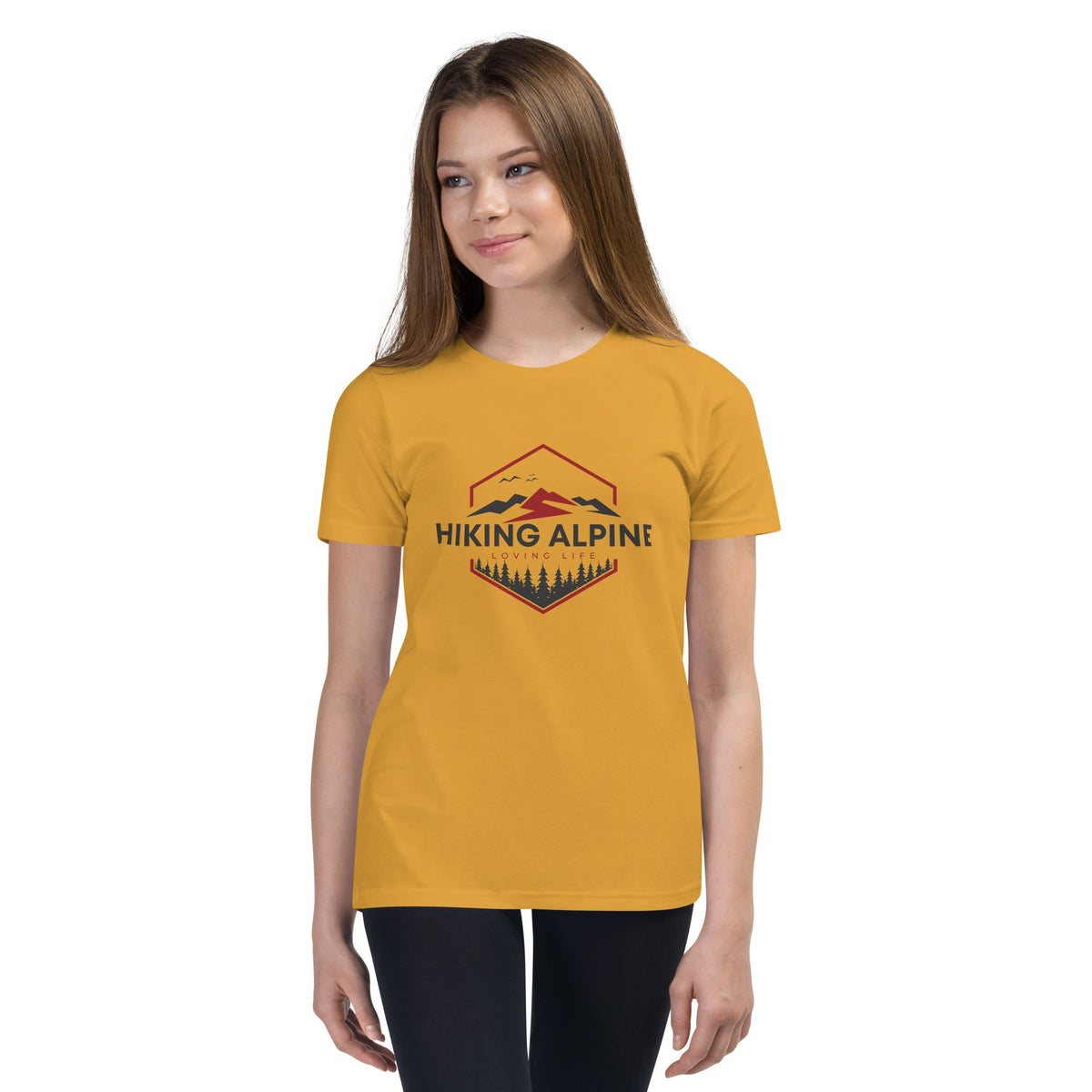 Hiking Alpine Edge Youth Short Sleeve T-Shirt
