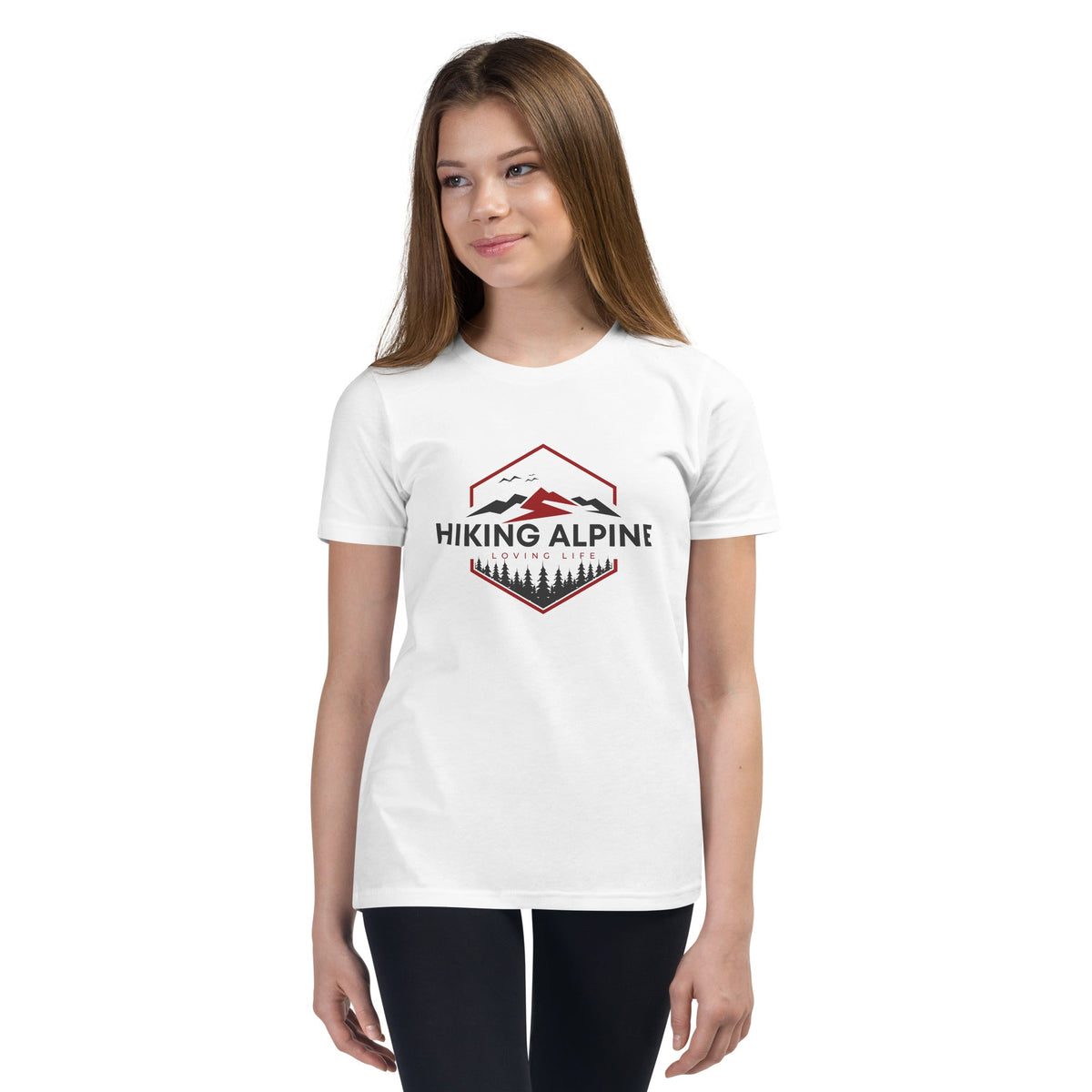 Hiking Alpine Edge Youth Short Sleeve T-Shirt